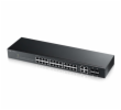 Zyxel GS1920-24V2 28-port Gigabit WebManaged Switch, 24x gigabit RJ45, 4x gigabit RJ45/SFP, fanless