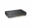 Zyxel GS1920-8HP Zyxel GS1920-8HPV2 10-port Smart Managed PoE Switch Switch, 8x gigabit RJ45, 2x gigabit RJ45/SFP, 130W pro PoE