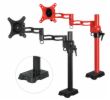 ARCTIC Z1 red - single monitor arm with USB Hub in