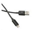 C-TECH USB 2.0 Lightning (IP5 a vyšší) nabíjecí a synchronizační kabel, 1m