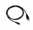 C-Tech CB-USB2M-05B USB 2.0 AM/Micro, 0,5m, černý kabel