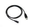 C-Tech CB-USB2M-20B USB 2.0 AM/Micro, 2m, černý kabel