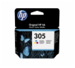 HP inkoustová kazeta 305 CMY pro DeskJet 2300, 2710, 2720, DeskJet Plus 4100