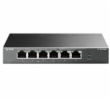 TP-Link TL-SF1006P TP-Link switch TL-SF1006P (6x100Mb/s, 4xPoE+, 67W, fanless)