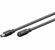 PremiumCord Prodlužovací kabel napájecího konektoru 5,5/2,1mm, délka: 10m