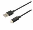 C-TECH kabel USB 2.0 AM na USB-C (AM/CM), 1m, černý