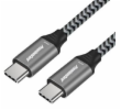 Premiumcord ku31ct05 USB 3.2 Gen 1 USB-C male - USB-C male, bavlněný oplet, 0,5m PREMIUMCORD Kabel USB 3.2 Gen 1 USB-C (M/M), bavlněný oplet, 0,5m