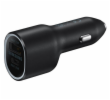 Samsung Duální autonabíječka 40W (USB,USB-C) Black