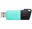 Kingston Flash Disk 256GB USB3.2 Gen 1 DataTraveler Exodia M (Black + Teal)