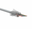 Univerzální EASY konektor RJ45 CAT6 UTP 8p8c na drát i licnu SXRJ45-6-UTP-EASY