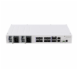 MikroTik CRS510-8XS-2XQ-IN Mikrotik Cloud Switch CRS510-8XS-2XQ-IN, 650 MHz CPU, 128 MB RAM, 1x LAN, 2x QSFP28, 8x SFP28, 2x PSU, L5