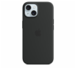Apple Silikonové s MagSafe iPhone 15, černé MT0J3ZM/A Apple iPhone 15 Silicone Case s MagSafe - Black
