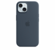 Apple Silikonové s MagSafe iPhone 15 Plus, bouřkově modré MT123ZM/A iPhone 15+ Silicone Case with MS - Storm Blue