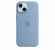 Apple Silikonové s MagSafe iPhone 15 Plus, ledově modré MT193ZM/A iPhone 15+ Silicone Case with MS - Winter Blue