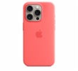 Apple Silikonové s MagSafe iPhone 15 Pro, světle melounová MT1G3ZM/A Apple iPhone 15 Pro Silicone Case s MagSafe - Guava