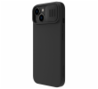 Nillkin CamShield Silky Silikonový Kryt pro Apple iPhone 15 Plus Classic Black