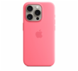 iPhone 15 Pro Silicone Case with MS - Pink