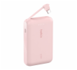 Belkin BOOST CHARGE™ USB-C Power Delivery PowerBanka s integrovaným USB-C kabelem, 10000mAh, 20W, růžová