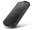 AXAGON EEM2-GAM, USB-C 10Gbps - NVMe & SATA SSD GAME M.2 box, bezšroubkový