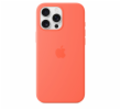 iPhone 16 Pro Max Silicone Case with MS -Tangerine