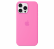 iPhone 16 Pro Max Silicone Case with MS - Peony