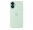 iPhone 16 Silicone Case with MS - Aquamarine