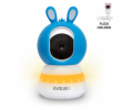 EVOLVEO Baby Monitor LUX- Chytrá 360° videochůvička s nočním viděním, detekcí pláče a pohybu, modrá