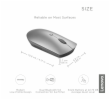 Lenovo Yoga Bluetooth Silent Mouse (Tidal Teal) = BT silent Yoga myš, modrozelená