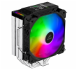 EVOLVEO QuietCool7, CPU chladič s digitálním displejem, 6x heatpipe, černý