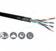 Instalační kabel Solarix CAT5E UTP PE Fca venkovní 305m/box SXKD-5E-UTP-PE