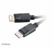 Akasa AK-CBDP01-20BK AKASA kabel DisplayPort - DisplayPort, 2m